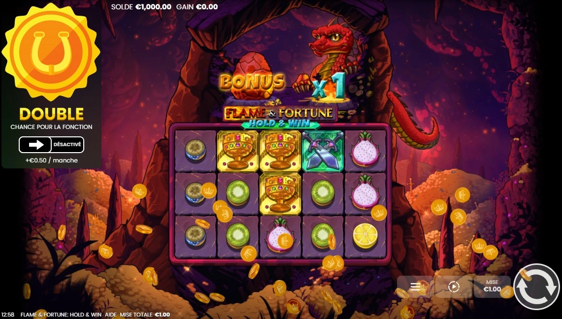Betblast flame fortune hold win